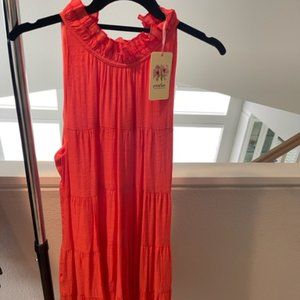 coral Maxi dress